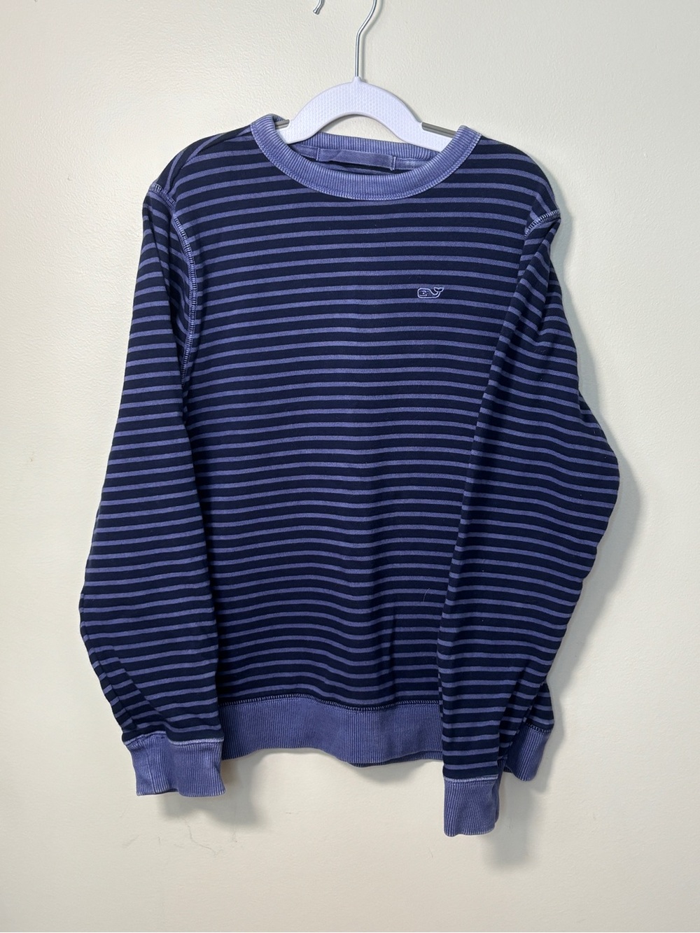 Vineyard Vines Navy Striped Kids Sweater Size 8-10